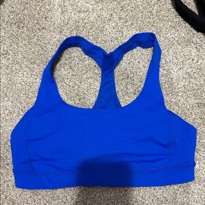 Lululemon Athletica Vibrant Blue Sports Bra